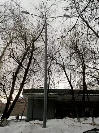 Освещение сквера в Московской области